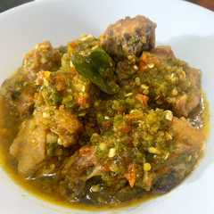 รูปของ Ayam sambal hijau