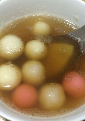 【靜靜小廚】手做軟q湯圓 的食譜成品照片