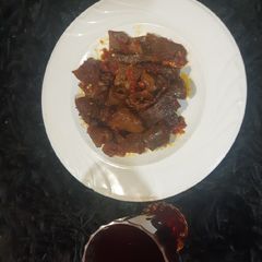 A picture of Peppered kpomo.