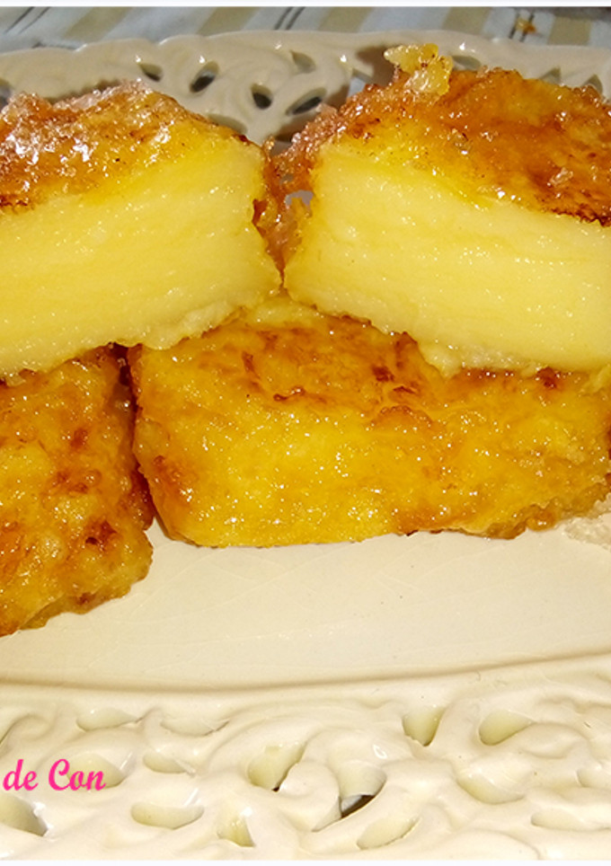 Una foto de Leche frita