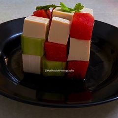 A picture of Rubik Cube Summer Salad.