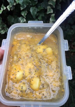 عکسی از دستور میان وعده خام گیاهی🌱