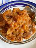 Fig and Date chutney: