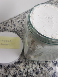 Una foto de Premezcla casera sin gluten