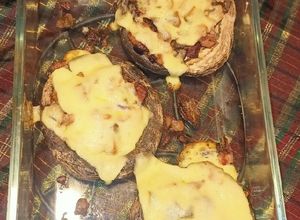 Una foto de Hongos shiitake al horno