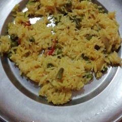 A picture of Veg pulao.