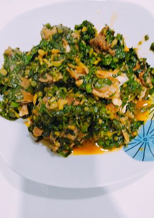 A picture of Vegetables soup.