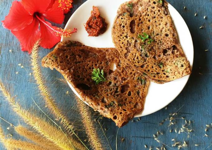 The ‘nutritious’ ragi (finger millet) dosa