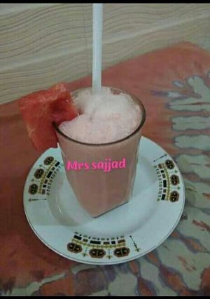 A picture of Watermelon Fillipino #SummerDrinkContest#RamadanKiTayari.