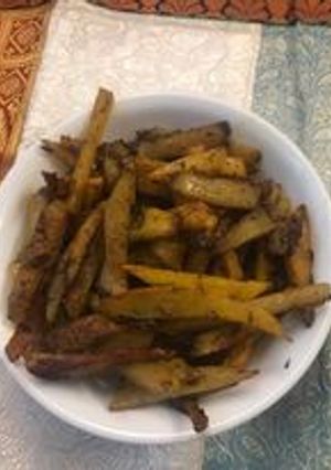 A picture of Aloo Sabzi.