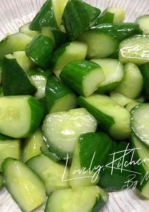 清炒小黃瓜🥒 的食譜成品照片