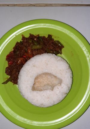 Foto resep Buncis daging cincang
