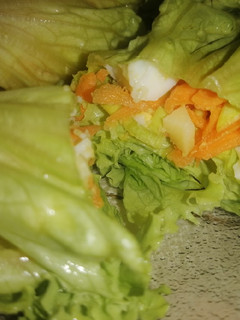 Una foto de Rolls de lechuga
