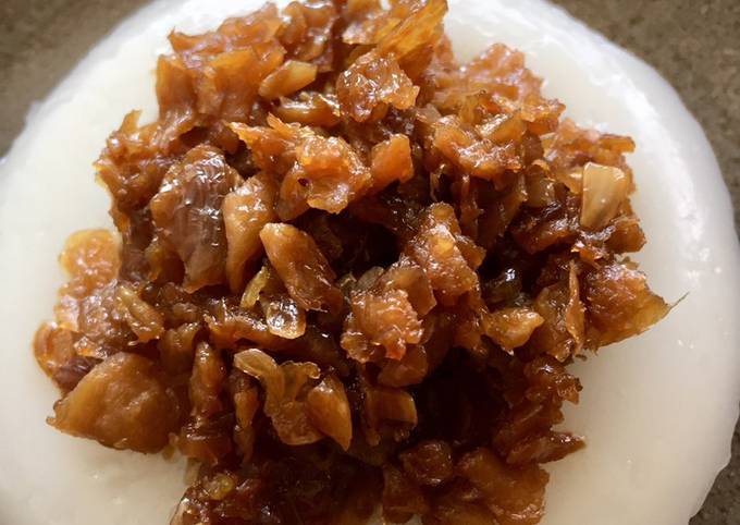 Recipe of Favorite Chwee Kueh (Water Cake)