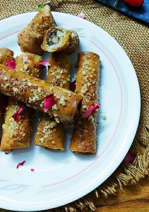 બકલાવા વોલનટ સિગાર (Baklava Walnut Cigar Recipe In Gujarati) રેસીપી મુખ્ય ફોટો