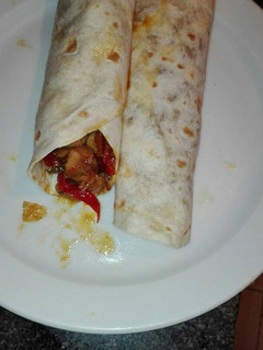 Una foto de Fajitas de pavo campero con verdura picante