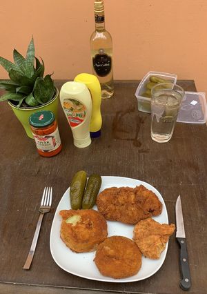 Nyári rántott tarja és cukkini recept fotója