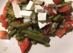 Una foto de Ensalada de nopales