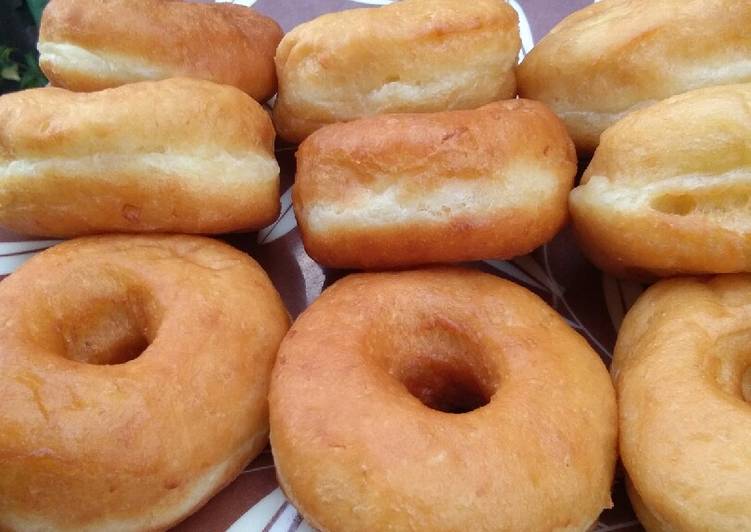 Resep Donat kentang montok, Enak