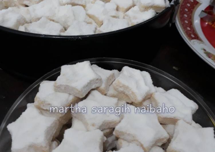 Resep Putri Salju Keju, Enak Banget