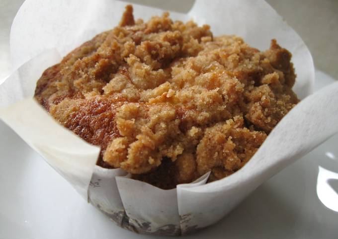 Cinnamon Crumble Cupcakes