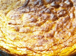 Una foto de Budín de pan con naranja y zanahoria