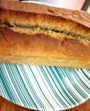 Queque de plátano sin gluten