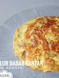 Telur Dadar Santan Apa Adanya