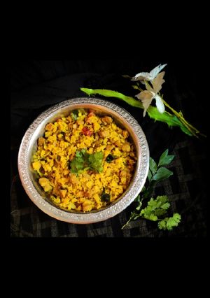 A picture of Protein poha.