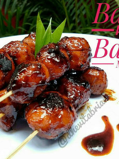 Foto resep Bakso Ayam Bakar Madu