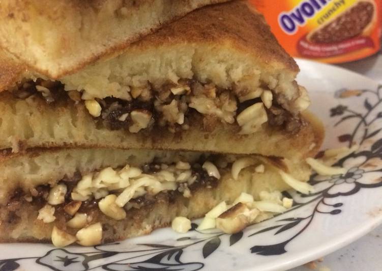 Resep Martabak Teflon Ovomaltine 8 Langkah Yang Enak