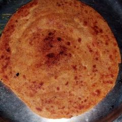 Masala garlic parantha A picture of Masala garlic parantha.