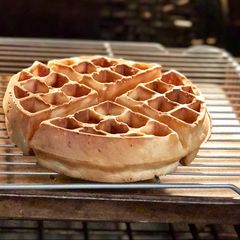 A picture of Best Waffles EVER.