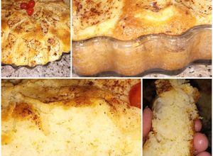 صورة لوصفة كيكة التفاح بالقرفة 🥧🍎