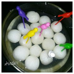 A picture of Rasgulla.