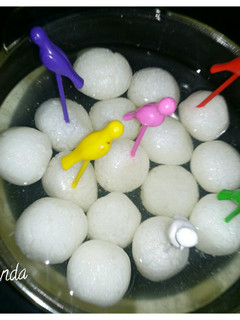 A picture of Rasgulla.
