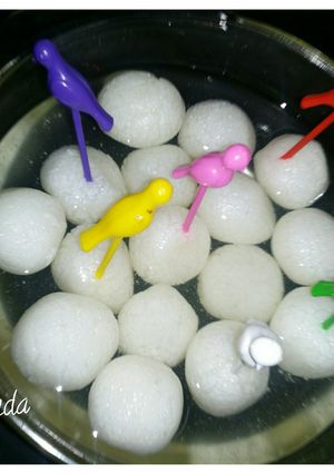 A picture of Rasgulla.