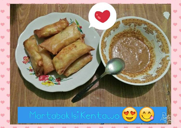 Martabak Isi Kentawo(Kentang Tahu Wortel) 😍😋