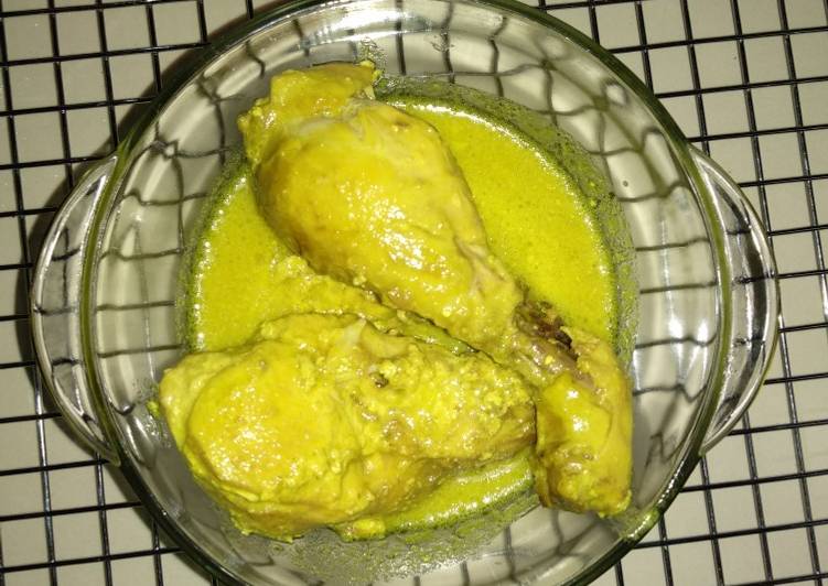 Opor ayam kuning #ketopad