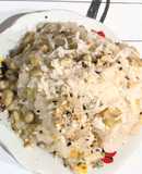 Xôi bắp nấu với các loại hạt