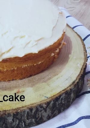 صورة لوصفة الكيكة البيضاء.. White cake