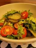 Ensalada de verdes y cherrys!!