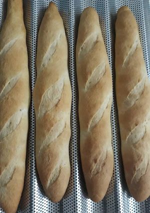 Una foto de Baguette casera