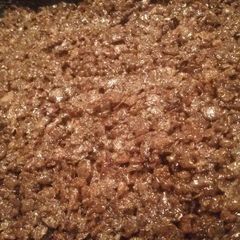 A picture of Cocoa Pebble Treats.