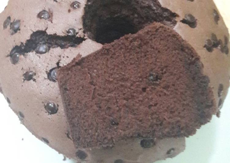 Bolu coklat chocochip sederhana
