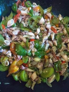 Foto resep Tumis asin cumi