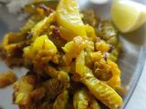 আলু কুদ্রি ভাজা(aloo kudri bhaja recipe in Bengali)