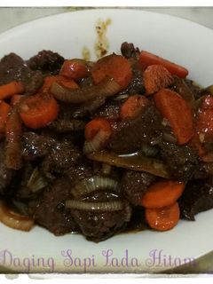 Foto resep Daging sapi lada hitam