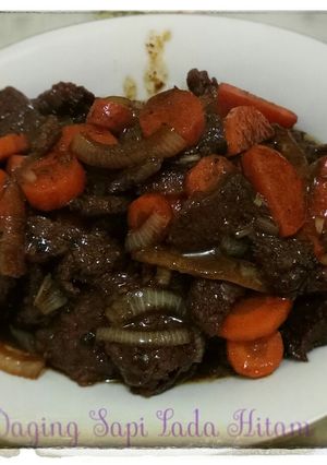 Foto resep Daging sapi lada hitam