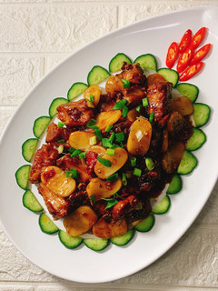 年糕排骨(宴客菜/年菜) 的食譜成品照片